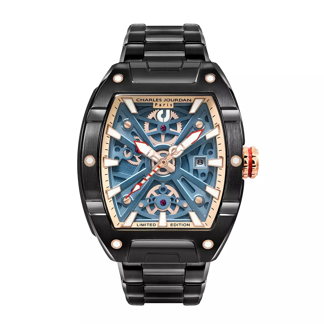 Jam Tangan Pria Charles Jourdan CJ04-1082LE Automatic Limited Original