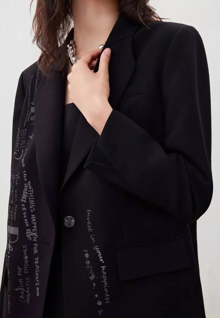 G2000 Statement Print Casual Blazer