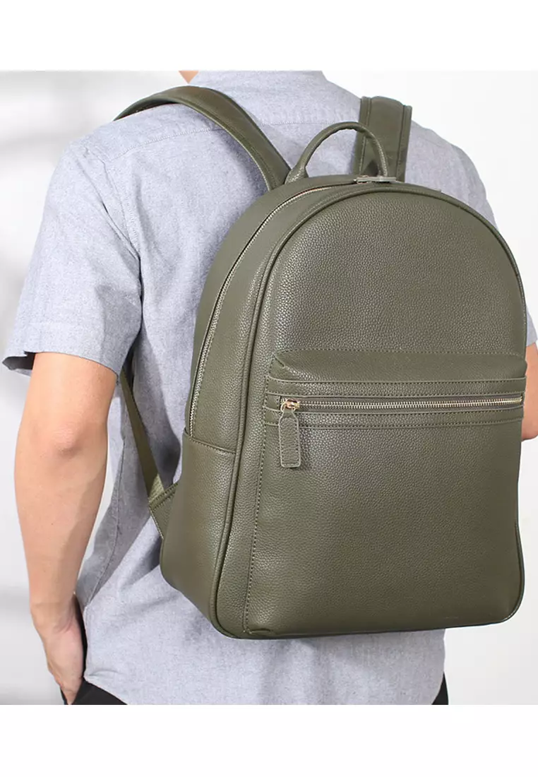 Leather Travel Backpack