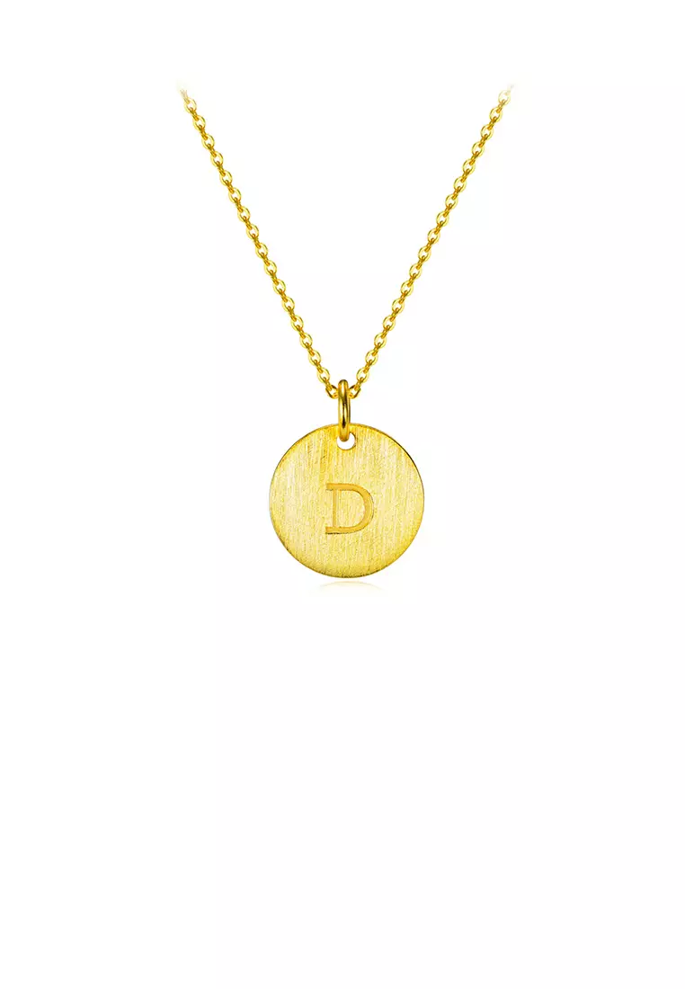 Gold fashion necklace top
