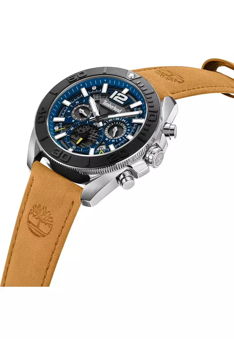 Men's Marshfield Brown Leather Analog Watch TBL-TDWGF0041701