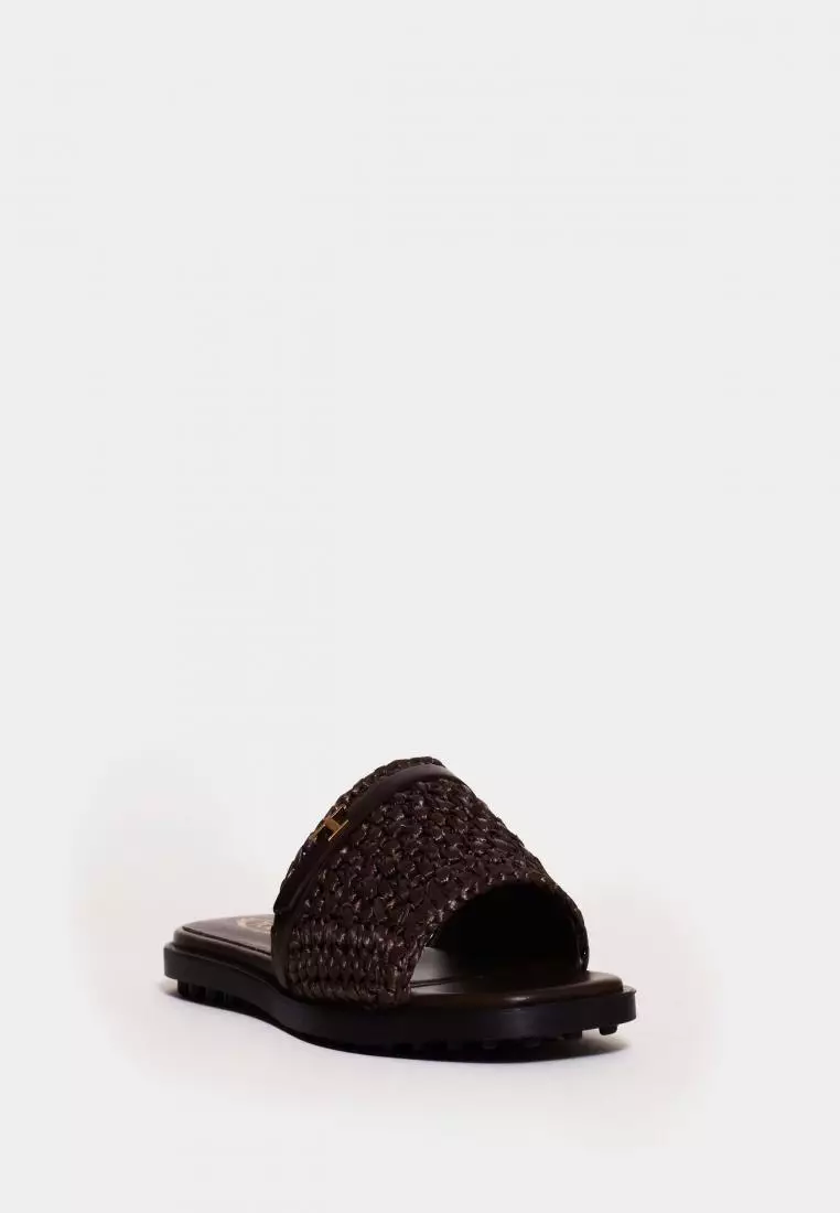 Buy Tod s TOD S Ciabatta Intreccio Marrone Brown 2023 Online