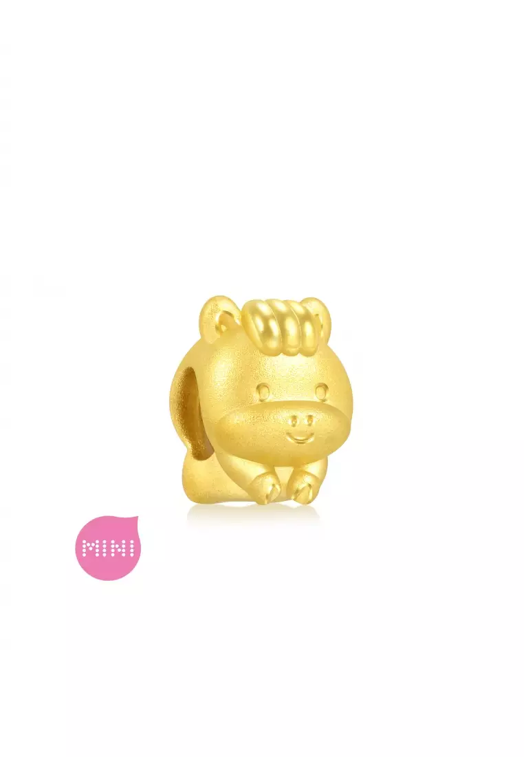 Charme 999 24K Gold Chinese Zodiac Horse Charm 93697C (Bracelet not included)