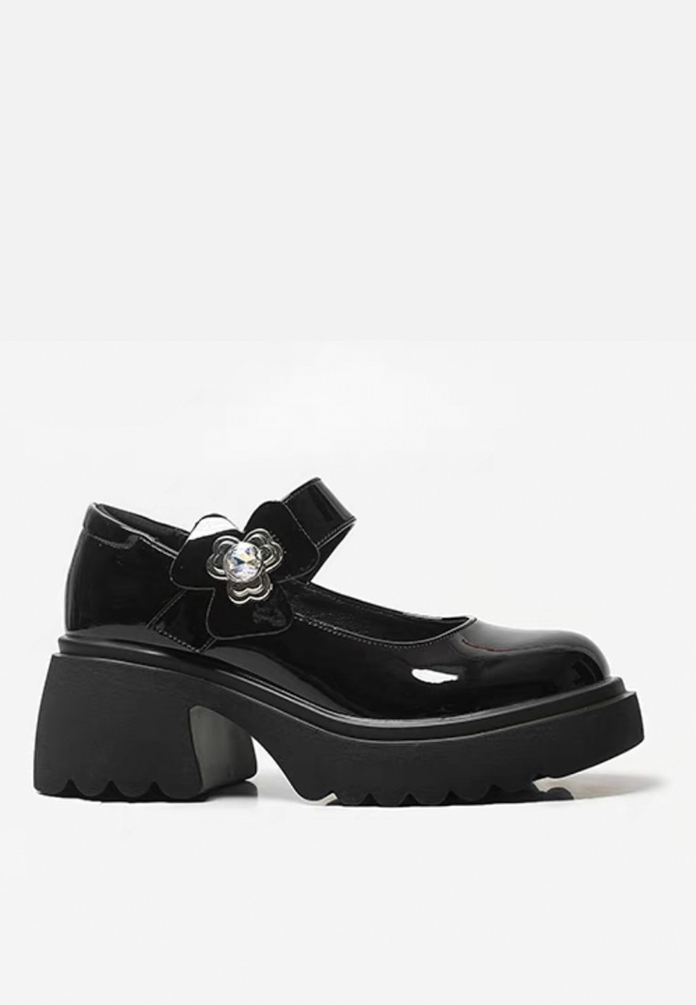 Girly Leather Mary Jane Shoes MZ0623