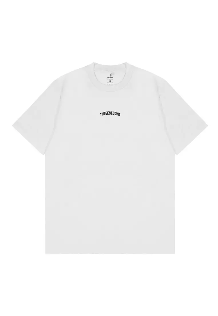 3Second Men's T-Shirt Short Sleeve Regular Fit Cotton Poca C940125