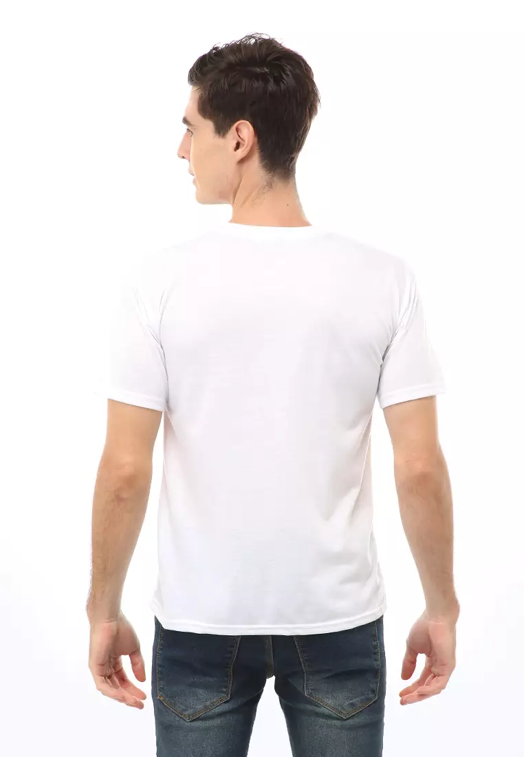 Jack T-Shirt Atasan Kasual Pria Lengan Pendek SImple Design Material Cotton ORIGINAL