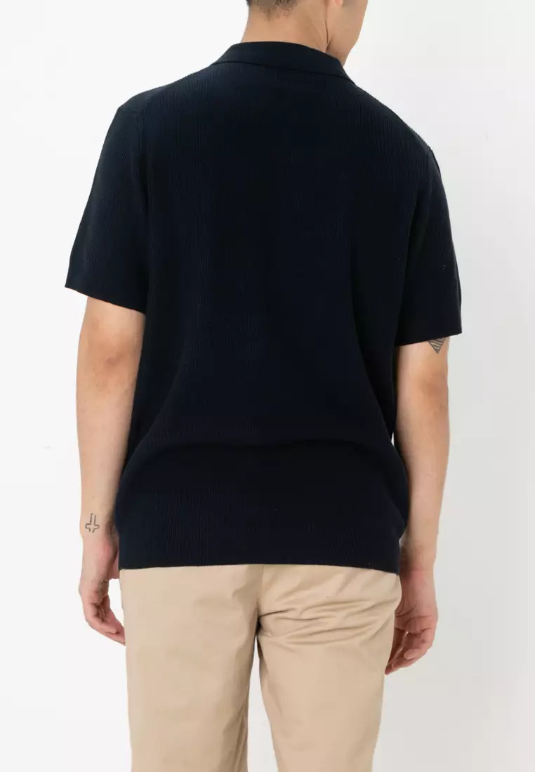 Dario Short Sleeves Knit Polo Shirt