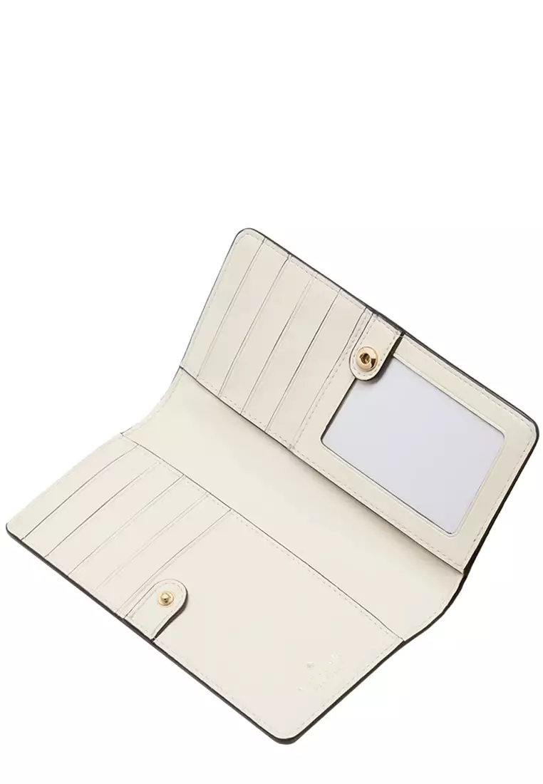Madison Large Slim Wallet in Matcha Latte KI366