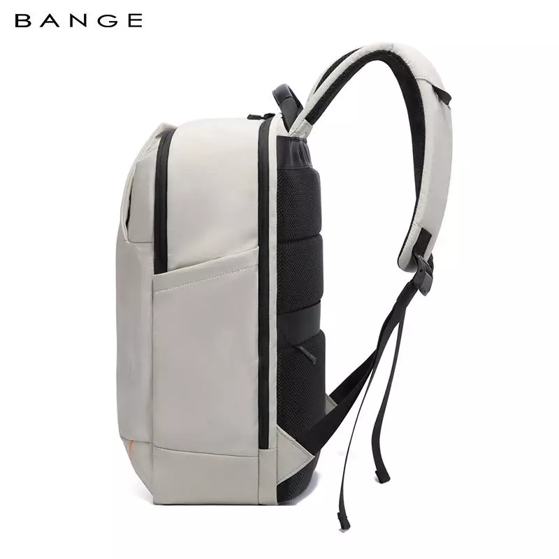 BANGE Tas Ransel pria Laptop Kerja Backpack Pria BG8099-Grey