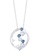HABIB gold HABIB Chic Collection Blue Topaz Gemstone Diamond Necklace in White Gold 559070722(WG)-BTOPZ DA5AEACECCF6E4GS_3