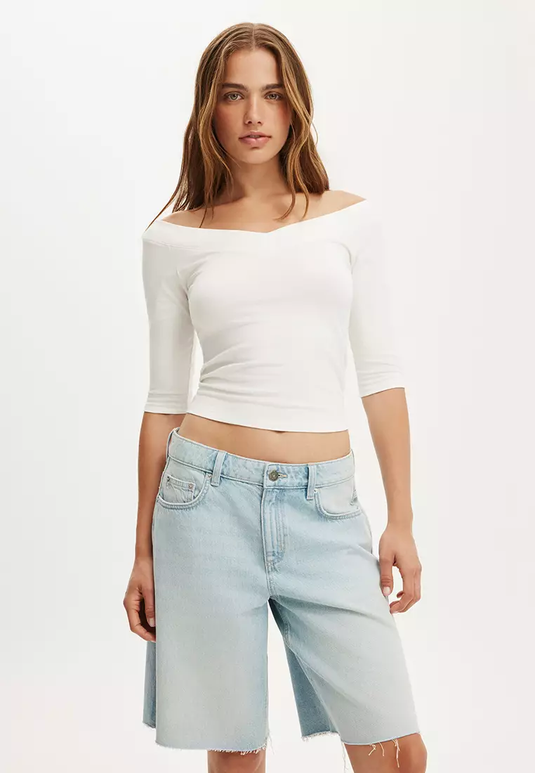 Baggy Denim Shorts