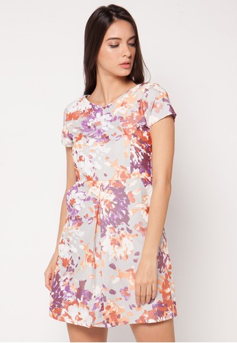 Alena Flower Printed Dress