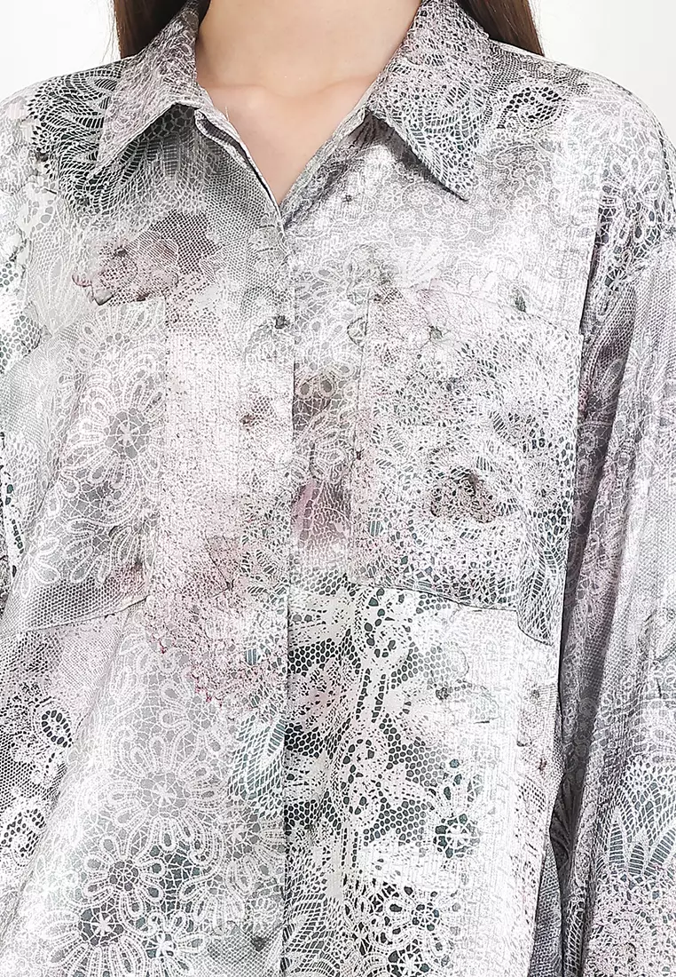 All Over Print Long Sleeves Shirt