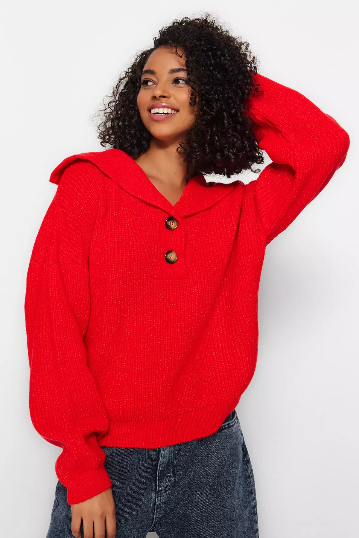 Sailor knit sweater hotsell