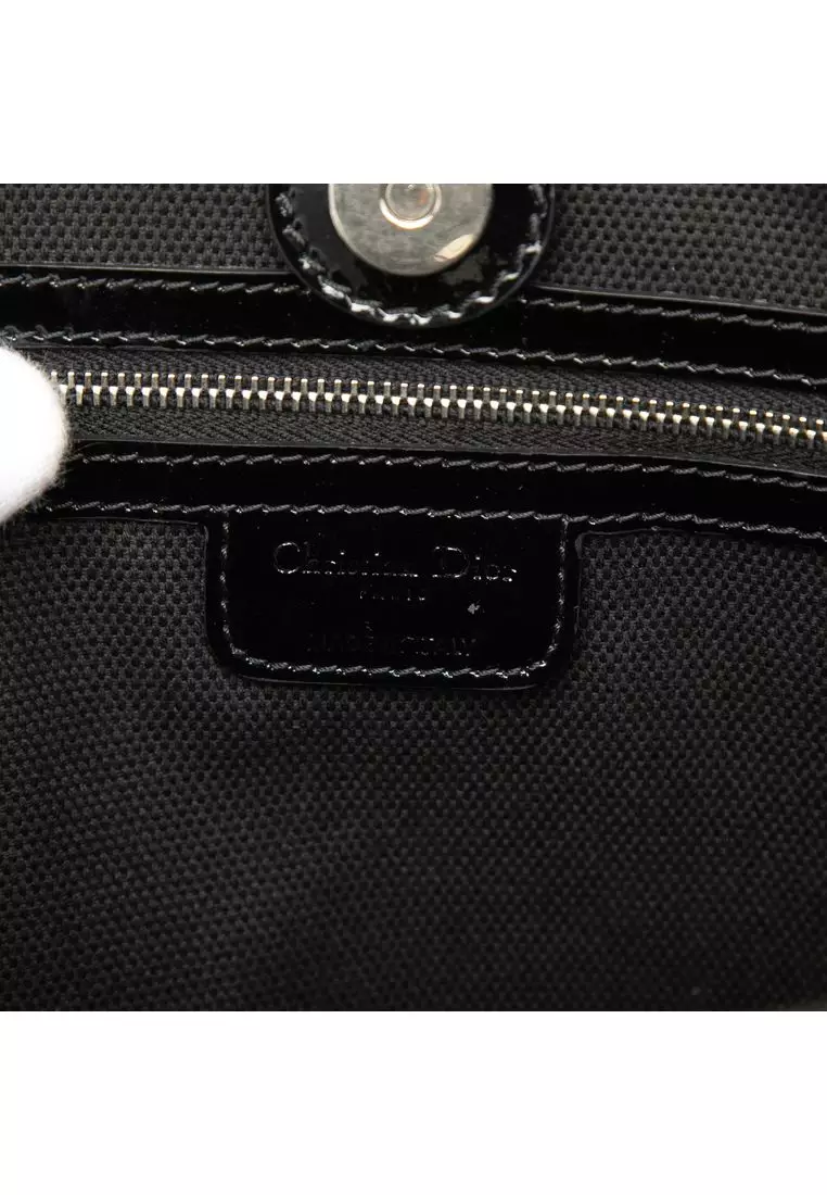 Pre-Loved Dior Diorissimo Trotter Patent Tote