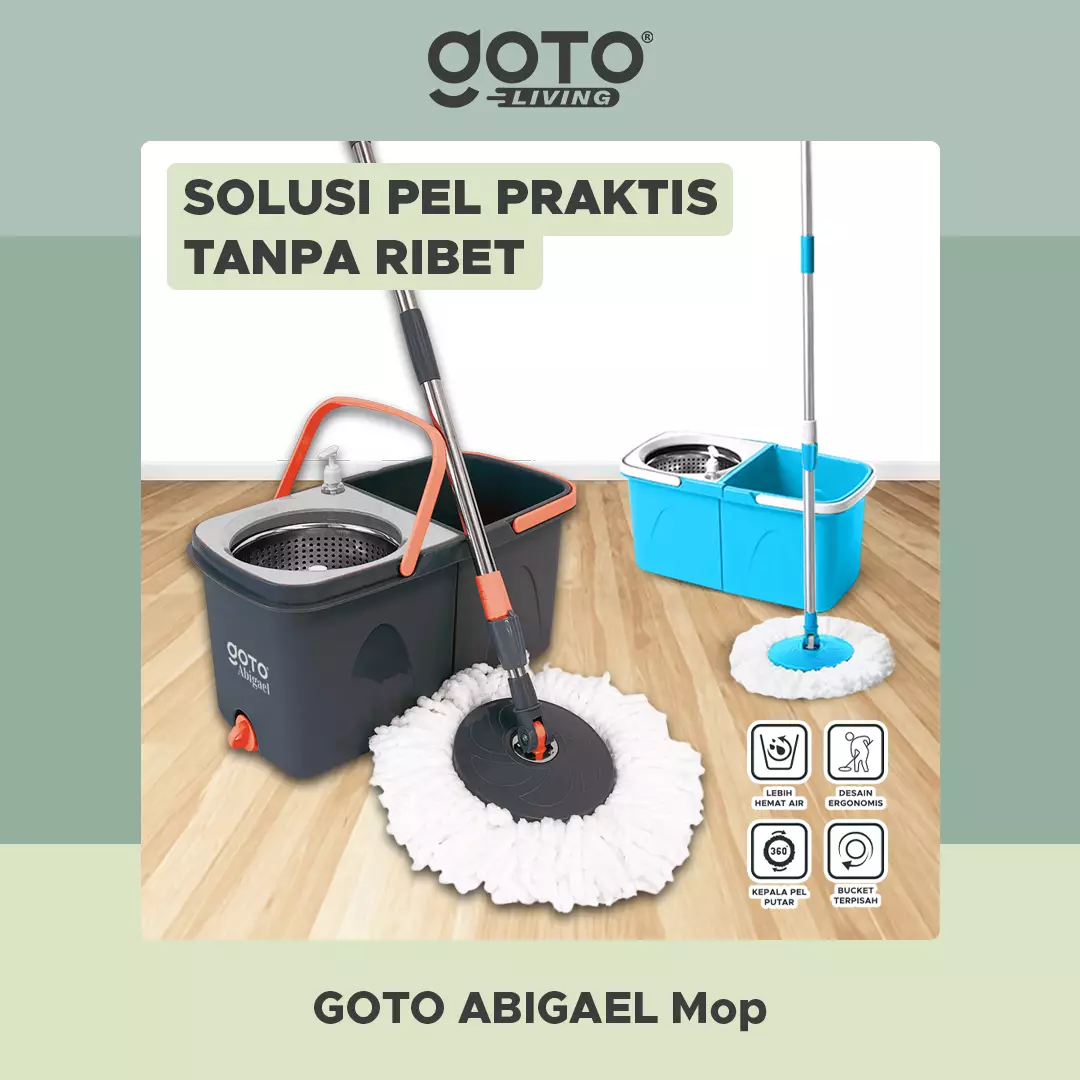 Goto Living Goto Abigael Spin Mop Ultra