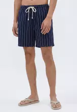 Navy Thin Stripe