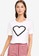 OVS white San Valentino T-Shirt FEAA3AA5422DCDGS_1