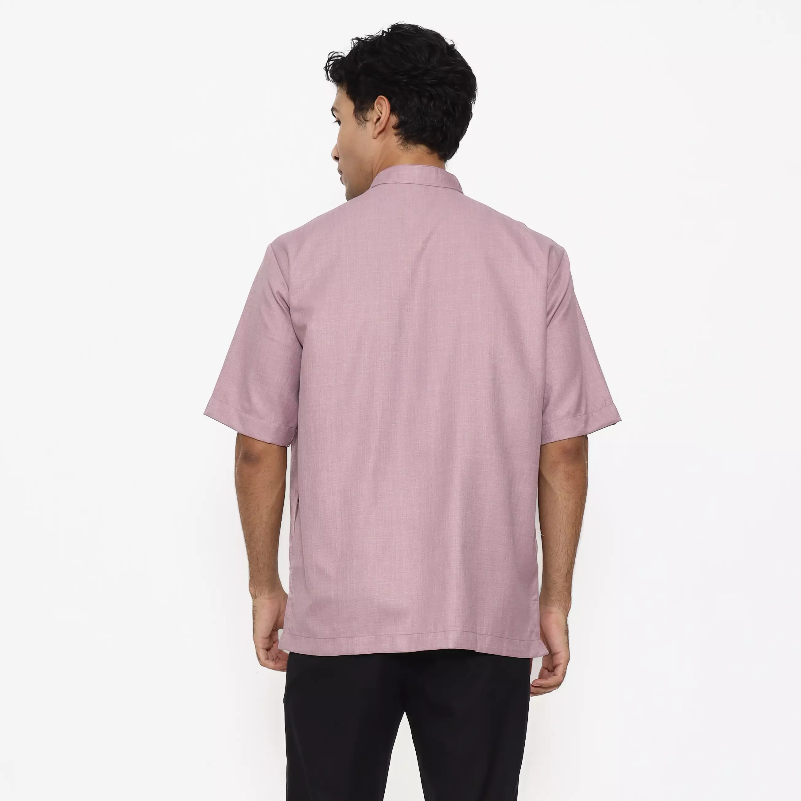 Baju Koko Sarimbit KK 47 Mauve