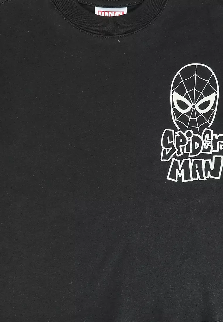 License Drop Shoulder Short Sleeve Tee