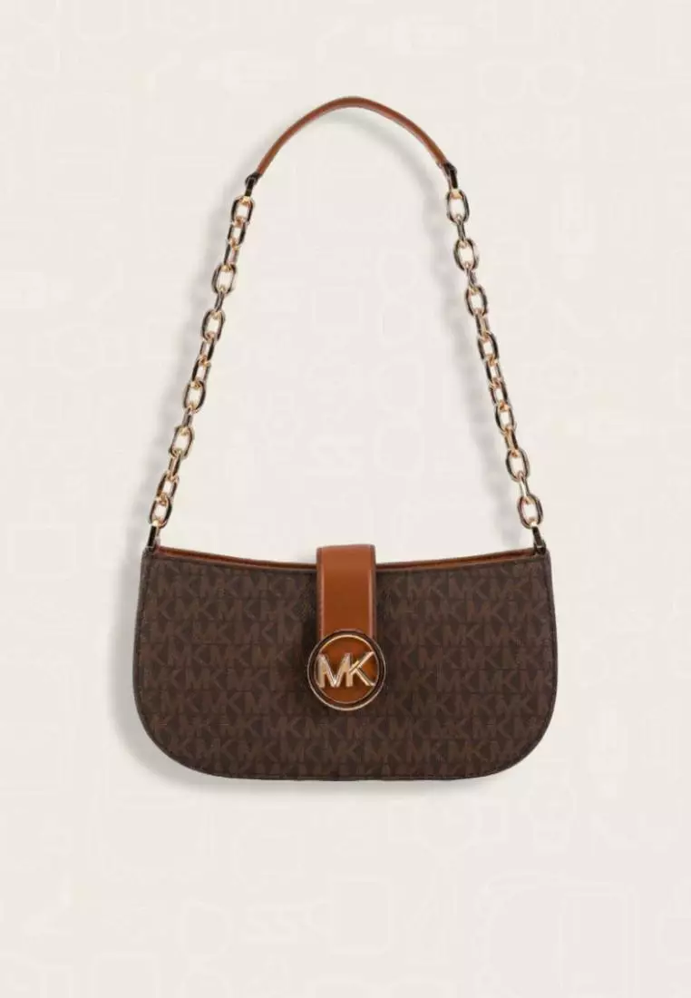 Michael Kors Carmen Small Pouchette Brown