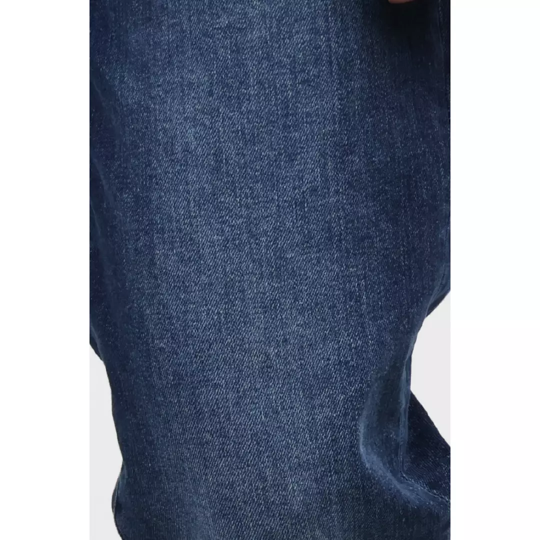 Emba Denim - Delmar Celana Panjang Denim Pria Regular Fit Dark Stone