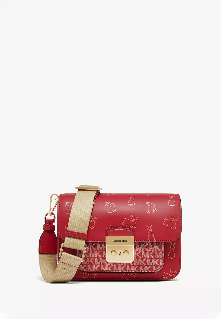 Michael kors 2025 sloan red