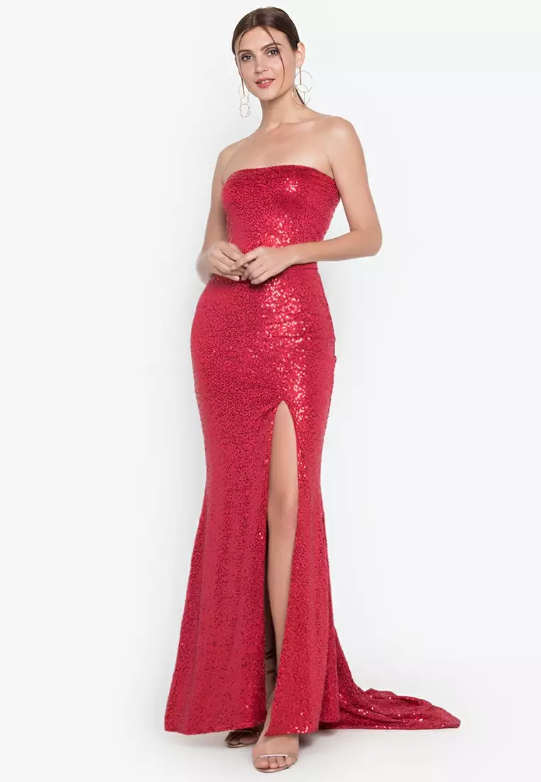 Zalora long clearance gown