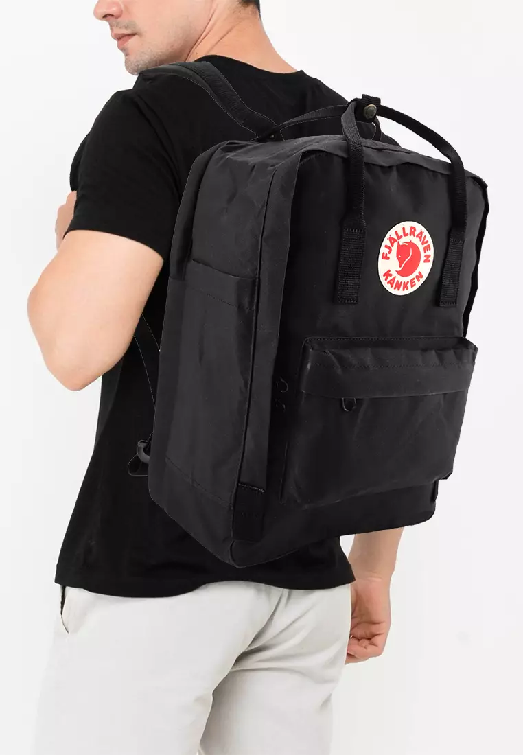fjllrven kanken black nz Fjallraven Sling Bag  Stencil Side slip pocket for water bottle Fjllrven Knken No.2 Laptop 15"