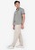 ZALORA BASICS grey Button Down Short Sleeves Shirt E7A12AA7B2601AGS_4