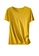 Twenty Eight Shoes yellow VANSA Round Neck Mercerized Cotton Short-sleeved T-Shirt VCW-Ts1902U 7265CAAE18727EGS_1