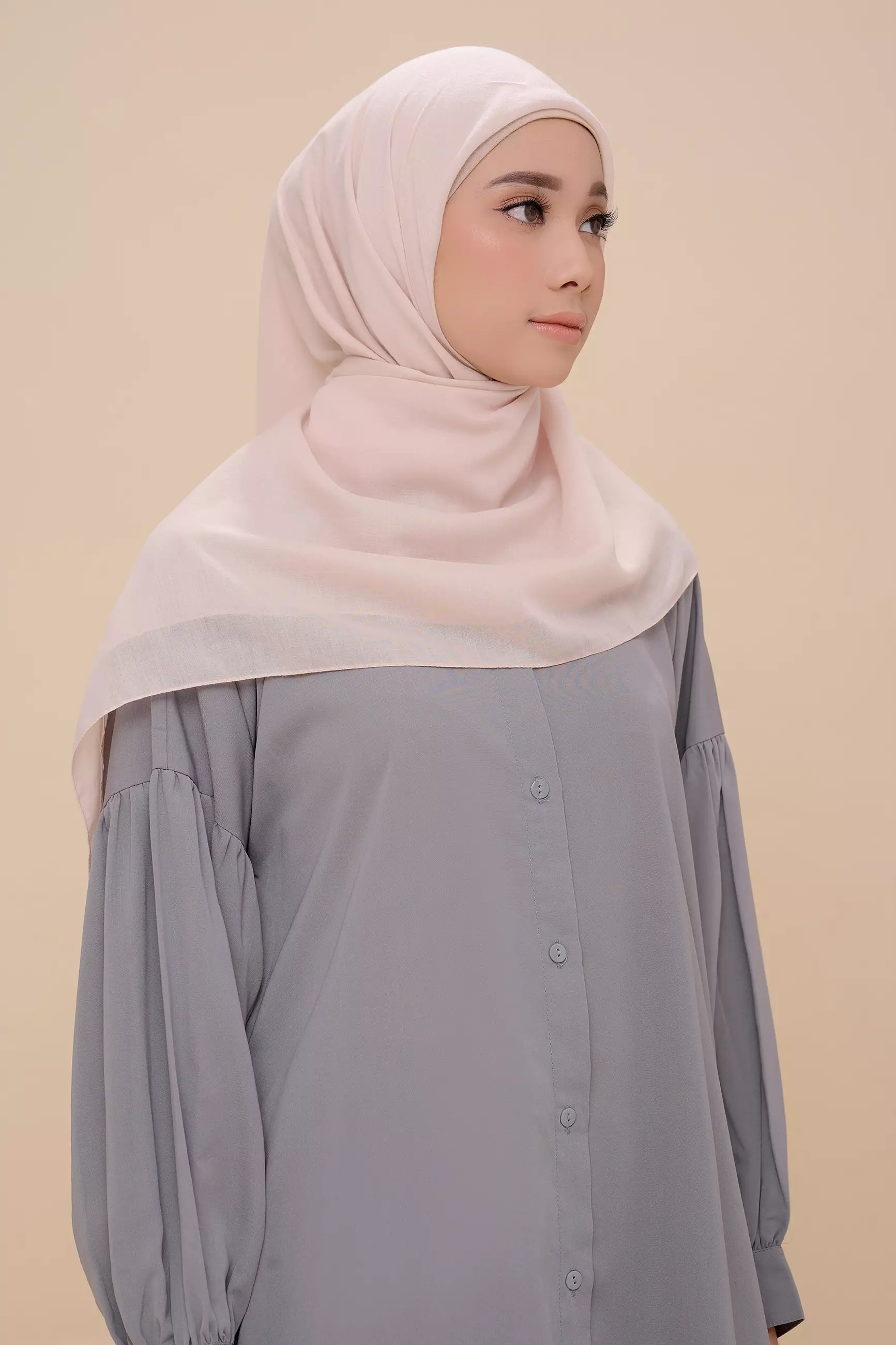 ZM Zaskia Mecca - Shiza Summer Wheat Kerudung Segi Empat