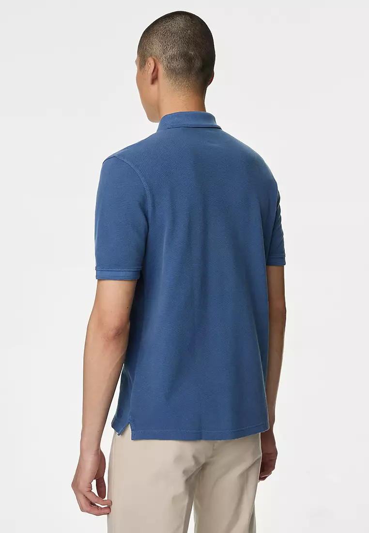 Pure Cotton Polo Shirt