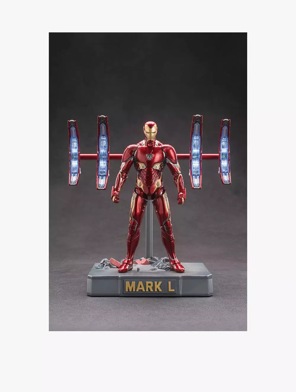 Marvel ZD Toys Iron Man MK5 (Movie Scene Set) - ZDT1909-50