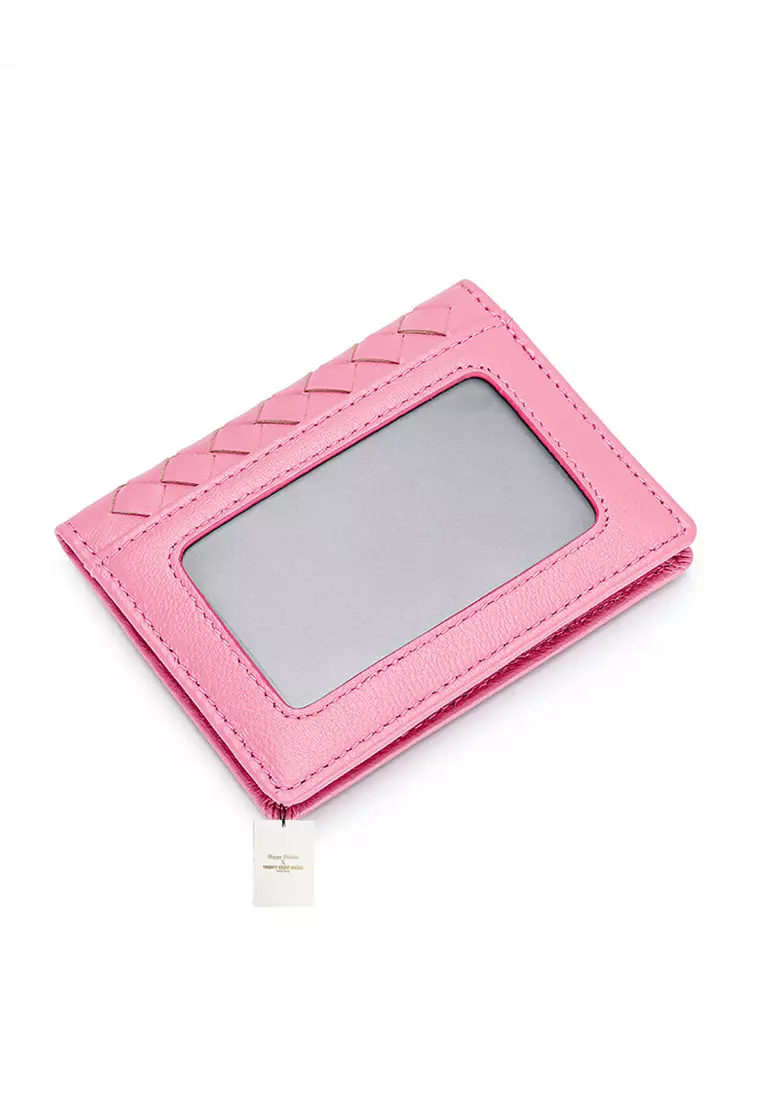 Weave Sheepskin Multi-Slot Card Holder JW YT-8861