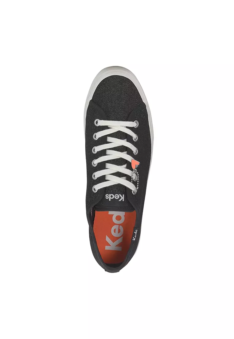 Women's Triple Up Washed Denim Black (WF68437-TRIPUP5C003)