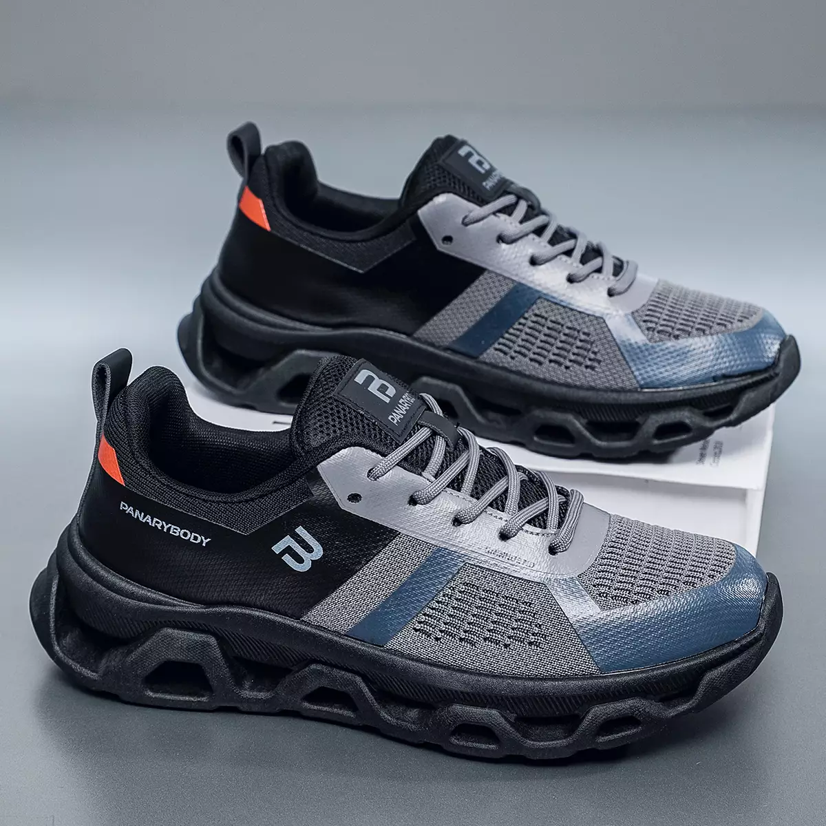 Sepatu Olahraga Pria Model Casual Sneakers Lari Cowok Trendi QNR33