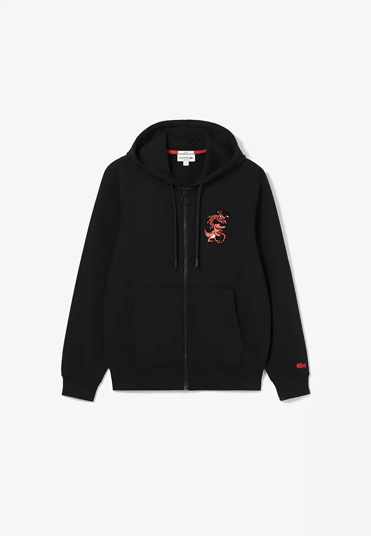 Buy Lacoste 3D Dragon Print Hoodie 2023 Online | ZALORA Philippines