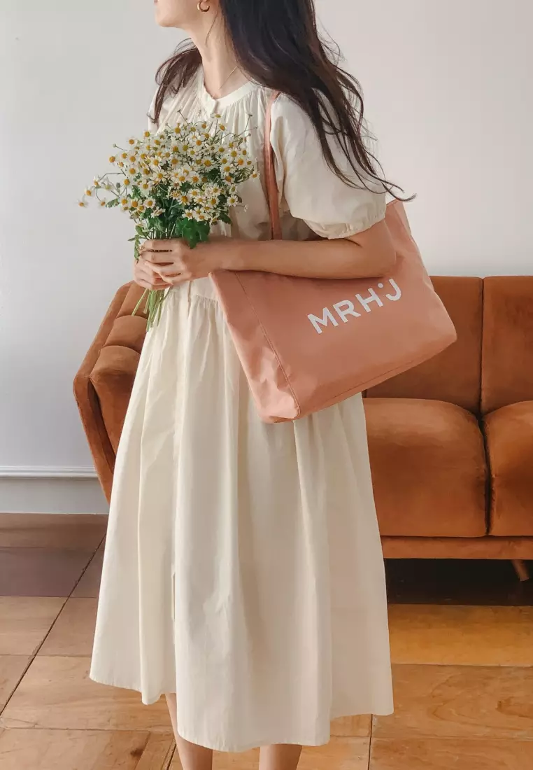 BONA Nylon Shoulder Bag Indi Pink