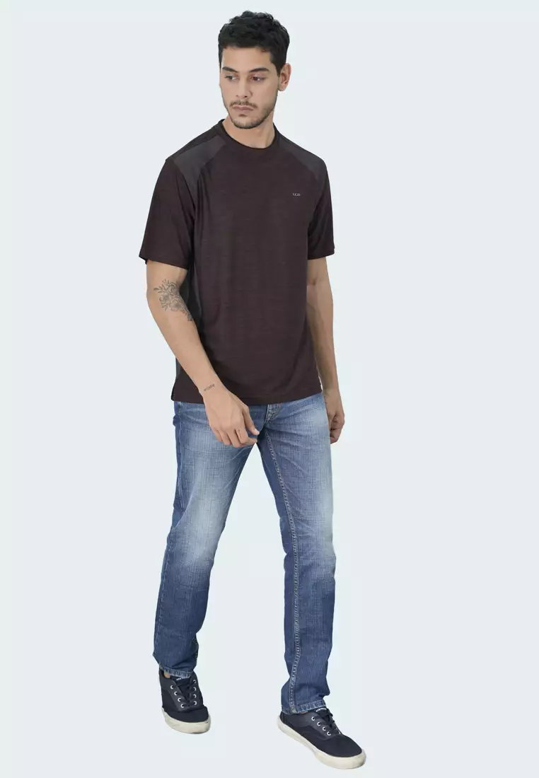 LGS - Kaos Olahraga Quick Dry - Regular Fit - Warna Variasi - Running - Tenis - Basket - Katun Nyaman