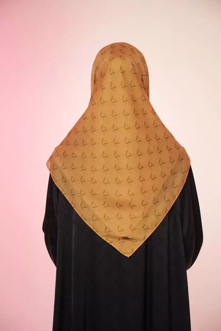 Monogram Voal Scarf