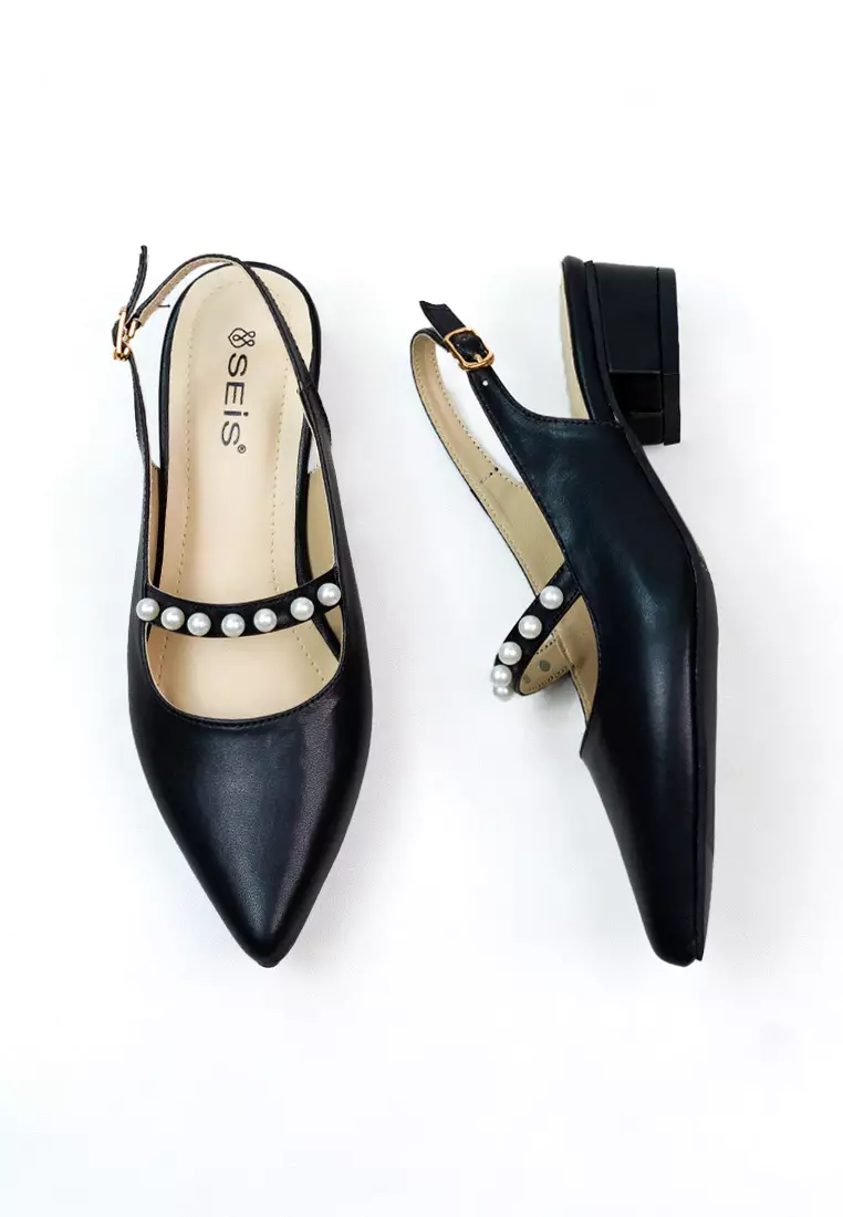 SEIS Eloise Mules Wanita Heels 3 cm