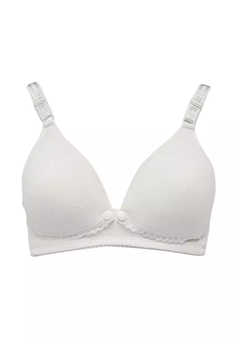 Lace Padded Bandeau Strapless Bra A-E