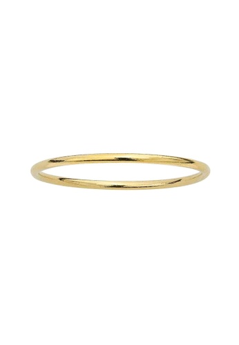 Studdedheartz gold 14K Gold Filled Minimal Simple Thin Band Stacker Ring 80266ACA37525DGS_1