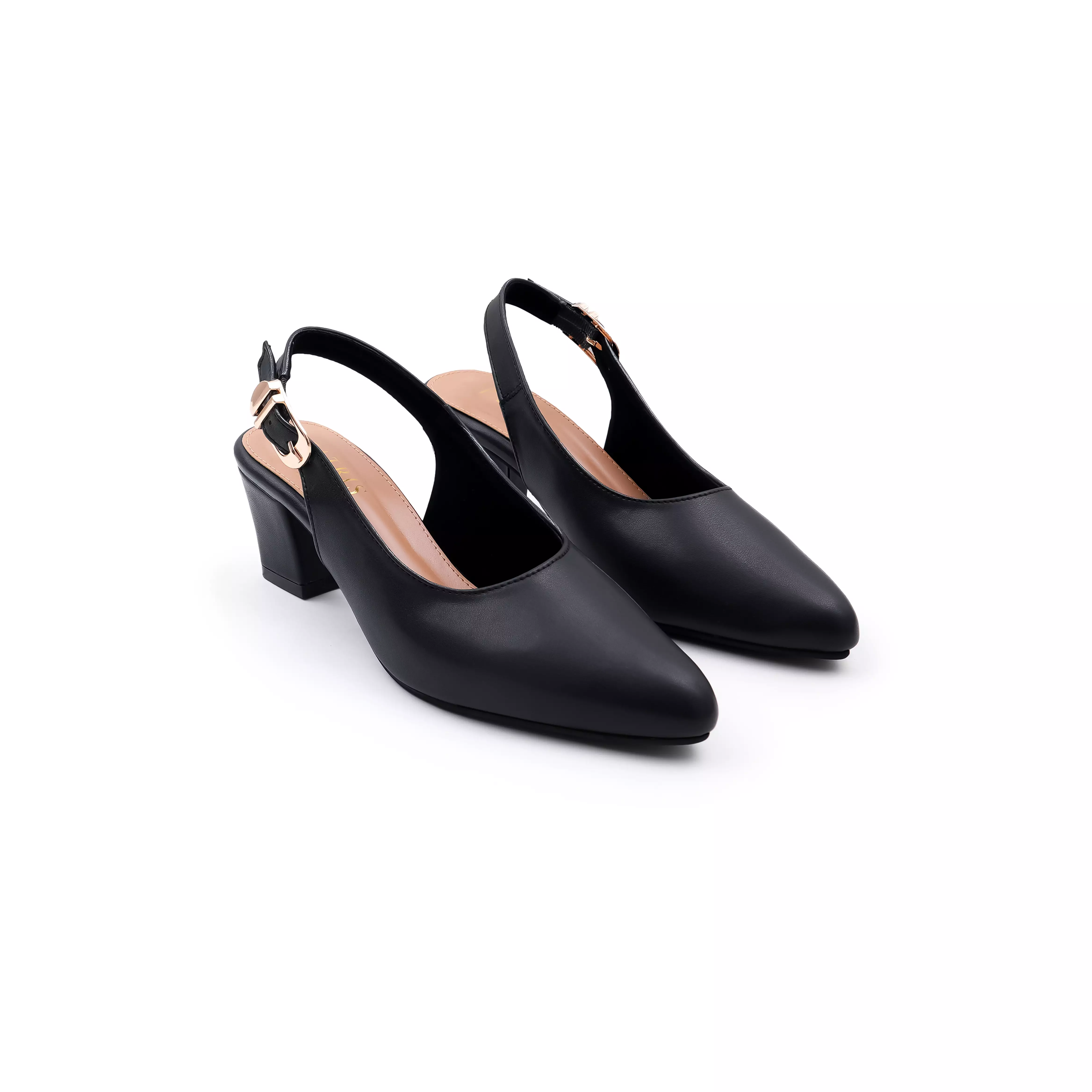 PATRIS Lenora Mules Heels Wanita / Slingback Hak 5 Cm