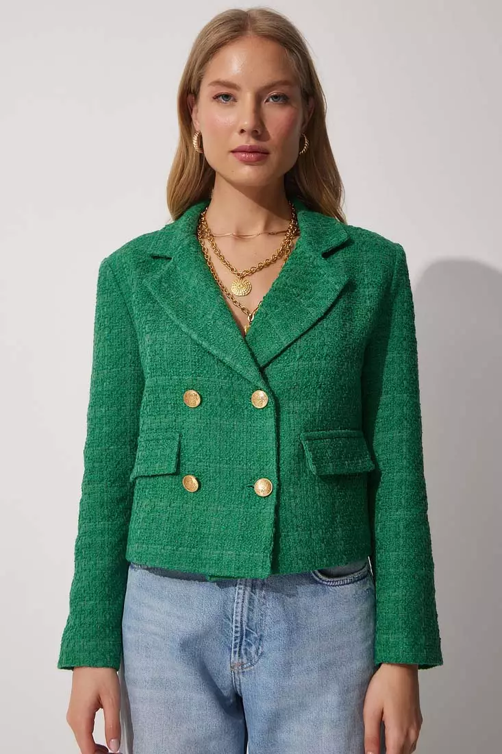 Cheap tweed jackets womens hotsell