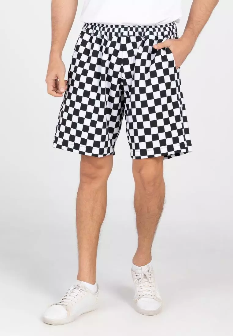 Checkered cheap shorts mens