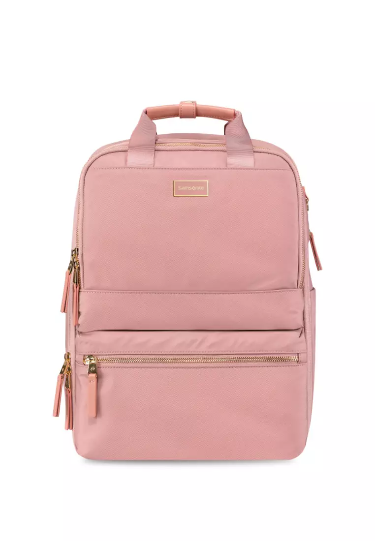 Samsonite rose gold backpack store