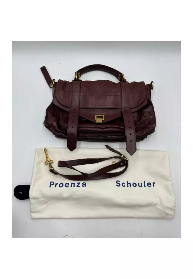 Proenza Schouler Pre Loved PROENZA SCHOULER Burgundy PS1 Medium