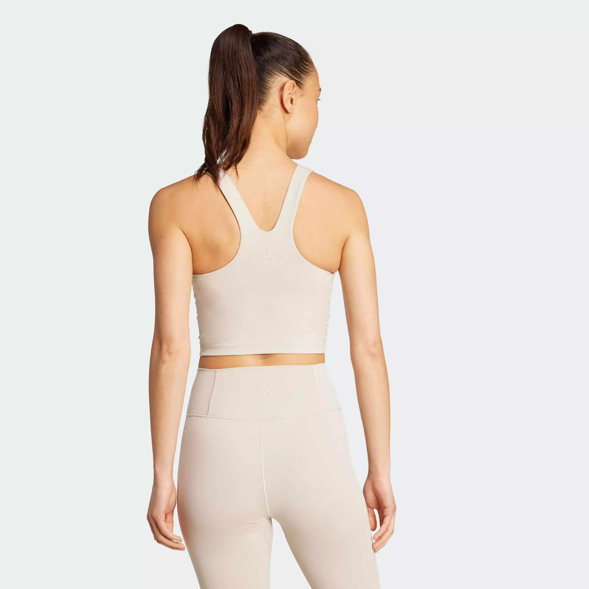 Gym & Training All Me Medium Support Bra Tank Top Women Beige JL5522